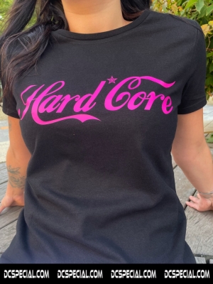Hakken Dames T-shirt 'Hardcore Coca Cola'