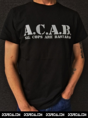 ACAB T-shirt 'Basic Black'