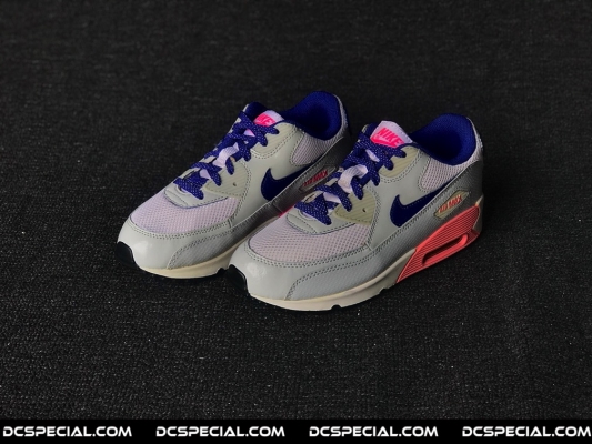 Nike Air Max 90 'Pure Platinum Blue Pink'