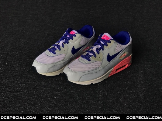 Nike Air Max 90 'Pure Platinum Blue Pink'