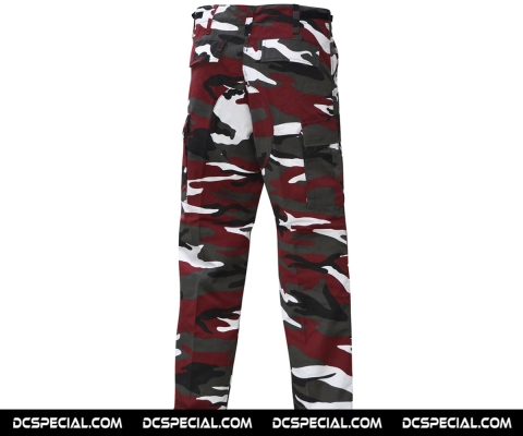 Army Pants 'BDU Red Camo'