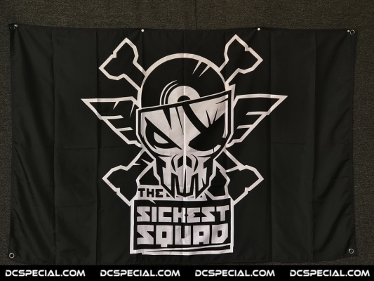 The Sickest Squad Flag 'Logo Basic'