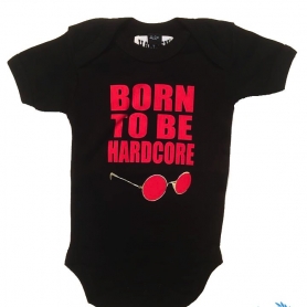Hakken Baby Romper 'Born To Be Hardcore'