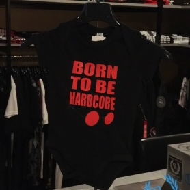 Hakken Barboteuse Bébé 'Born To Be Hardcore'