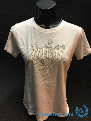 Hooligan Dames T-shirt 'Anchor'