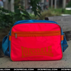 Lonsdale Shoulder Bag 'Pink / Blue / Orange'