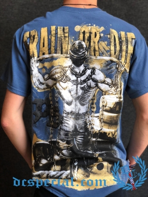 Pit Bull T-shirt 'Train Or Die'