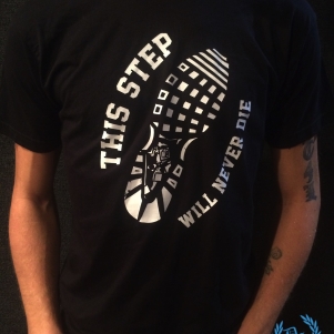 Hakken T-shirt 'This Step Will Never Die'