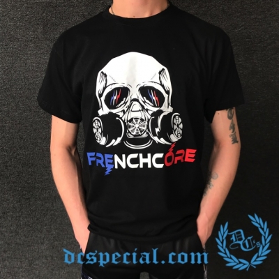 Frenchcore T-shirt 'Gasmask'