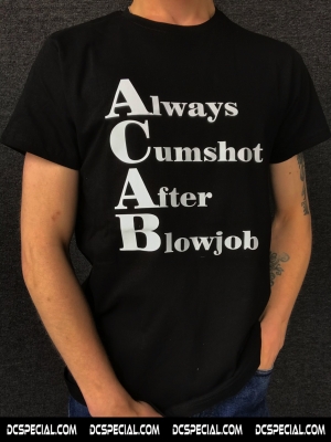 ACAB T-shirt 'Cumshot'