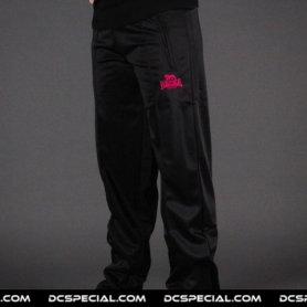 Lonsdale Ladies Training Pants 'Black/Pink'