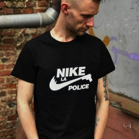 ACAB T-shirt 'Nike La Police' 