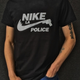 ACAB T-shirt 'Nike La Police' 