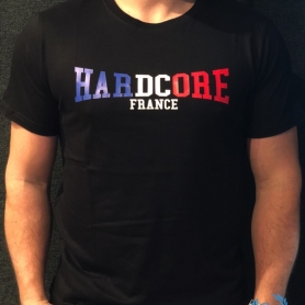 France T-shirt 'Hardcore France'