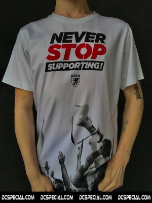 PGwear T-shirt 'Never Stop Supporting'