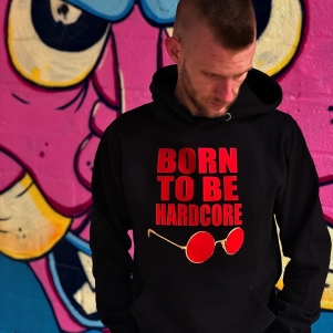 Hakken Hooded Sweater 'Born To Be Hardcore'
