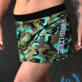100% Hardcore Ladies Skirt 'Green Camo'