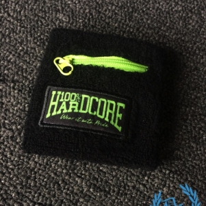 100% Hardcore Polsband 'Wear It With Pride Neon Green'