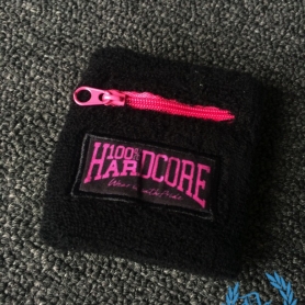100% Hardcore Wristband 'Wear It With Pride Neon Pink'