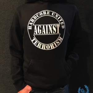 Hardcore United Against Terrorism Hooded Sweater 'Against Terrorism'