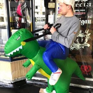 Green Dinosaur T-Rex