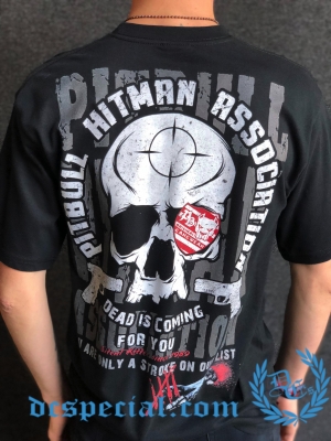 Pit Bull T-shirt 'Hitman Association'