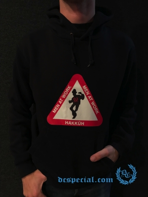 Dc's Special Hooded Sweater 'Men At Work'