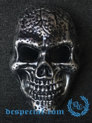 Masker Full Face 'Skull Silver'