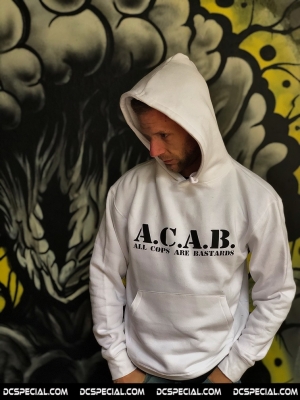 ACAB Hooded Sweater 'Basic White'