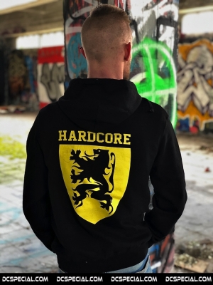 Hardcore Vlaanderen Hooded Sweater 'Shield'