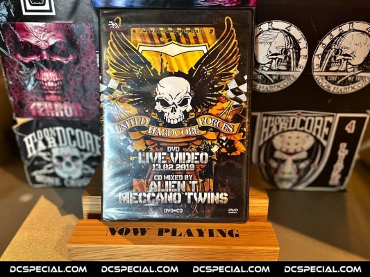 Traxtorm Records DVD 'United Hardcore Forces 2010 - Mixed By Alien T & Meccano Twins'