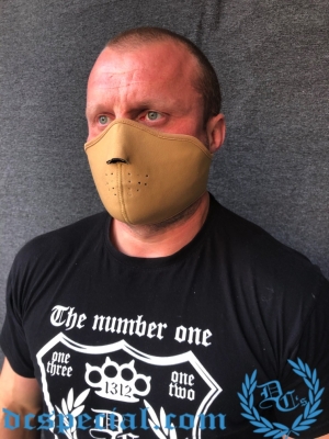 Masker Half Face 3D 'Neopreen Beige'
