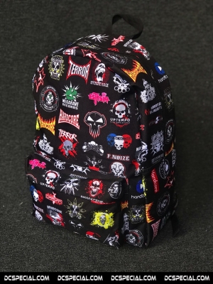 Hardcore Backpack 'Records Logos'