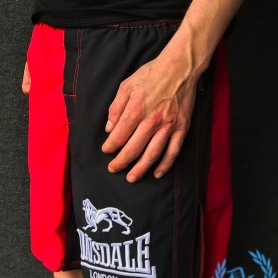 Lonsdale Boxing Short 'Red/Black'