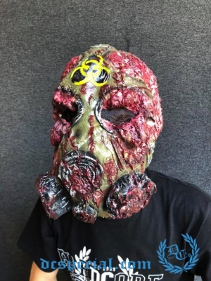 Mask 'Melted Biohazard'