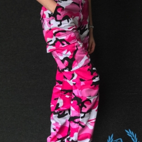 Pantalon D'armée Pour Femmes 'BDU Camo Pink'