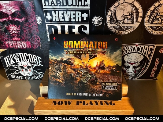 Dominator 2018 CD 'Rally Of Retribution - Mixed By Angerfist & The Satan