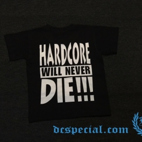 Hardcore T-shirt For Kids 'Hardcore Will Never Die'