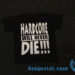 Hardcore T-shirt Voor Kinderen 'Hardcore Will Never Die'
