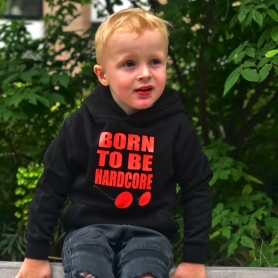 Hardcore Hooded Sweater Pour Enfants 'Born To Be Hardcore'