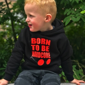 Hardcore Hooded Sweater Pour Enfants 'Born To Be Hardcore'