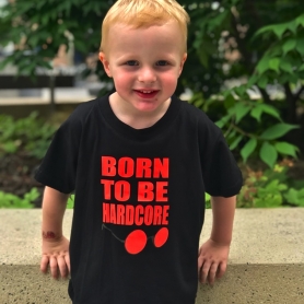 Hardcore T-shirt For Kids 'Born To Be Hardcore'