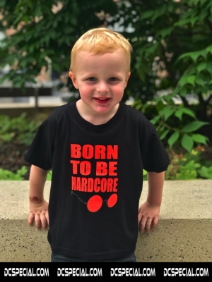 Hardcore T-shirt voor Kinderen 'Born To Be Hardcore'