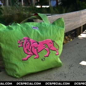 Lonsdale Bag 'Lion Pink / Green'