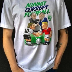 PGwear T-shirt 'Against Corrupt Football'