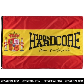 100% Hardcore Vlag 'Hardcore Espana'