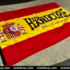 100% Hardcore Flag 'Hardcore Espana'