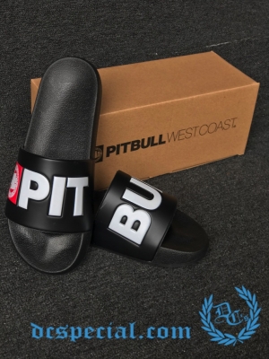 Pit Bull Westcoast Slippers 'Logo Black'