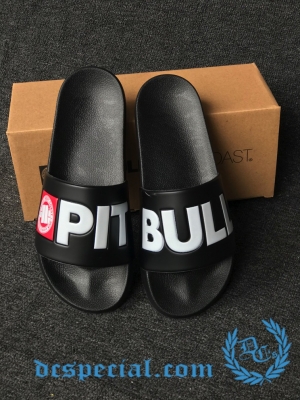 Pit Bull Westcoast Slippers 'Logo Black'