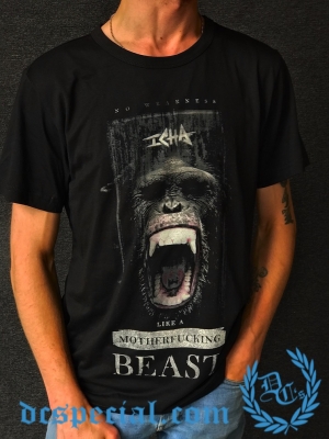 Neophyte Records T-shirt 'Icha - Like A Beast'